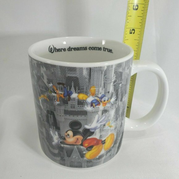 Disney Parks Walt Disney World Mug “Where Dreams Come True” Mickey, castle - Picture 11 of 11